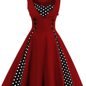 Retro vintage style dress